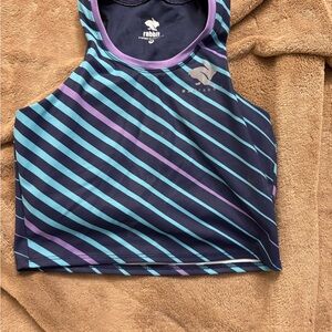 rabbit RAD crop top with built in bra